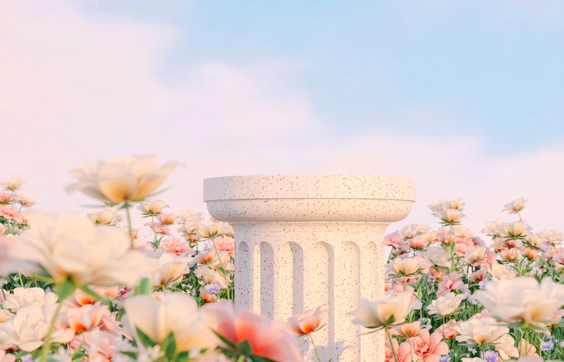 Hình nền, background, nền, cỏ, bãi cỏ, hoa, flower, bệ đỡ, podium, quảng cáo 28