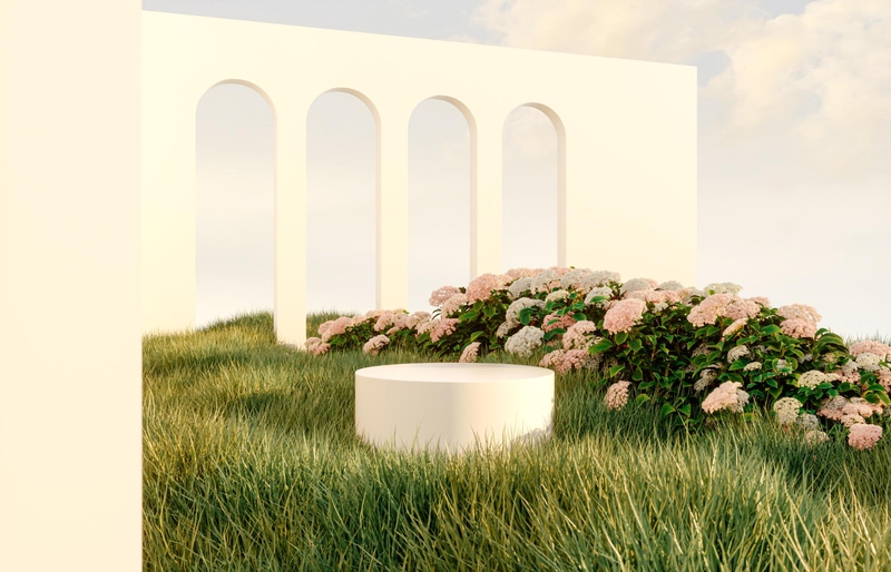 Hình nền, background, nền, cỏ, bãi cỏ, hoa, flower, bệ đỡ, podium, quảng cáo 9