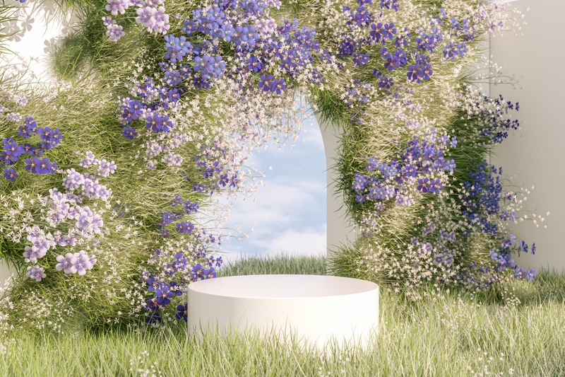 Hình nền, background, nền, cỏ, bãi cỏ, hoa, flower, bệ đỡ, podium, quảng cáo 43
