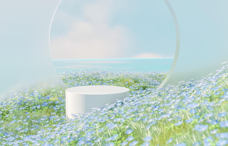 Hình nền, background, nền, cỏ, bãi cỏ, hoa, flower, bệ đỡ, podium, quảng cáo 7