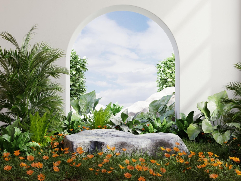 Hình nền, background, nền, cỏ, bãi cỏ, hoa, flower, bệ đỡ, podium, quảng cáo 42