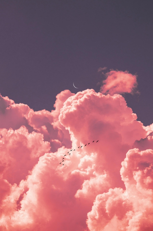 Mây, trời, màu tím, màu hồng, nền, clouds, sky, purple, pink, background -Bruno Abdiel