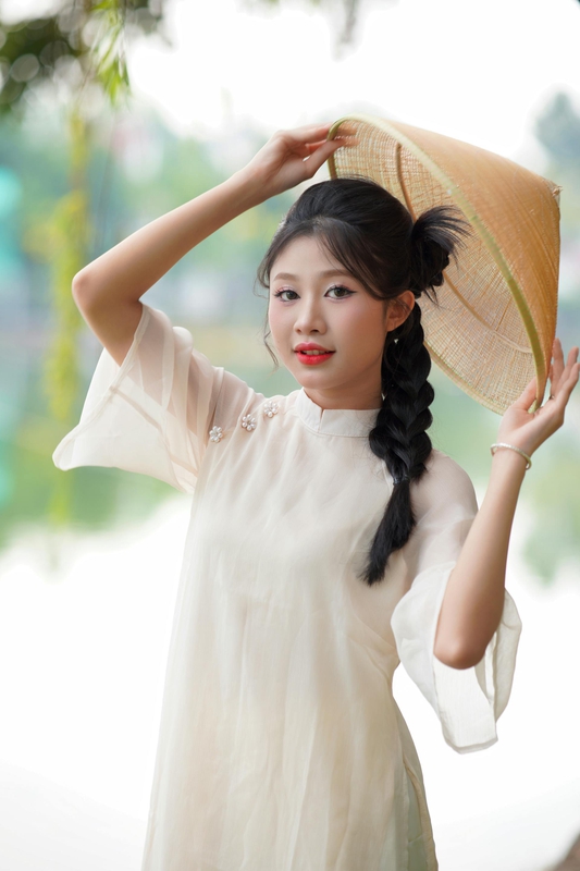 Cô gái, thiếu nữ, Việt Nam, trang phục truyền thống, girl, young woman, Vietnam, traditional costume - Đan Thy Nguyễn Mai 1