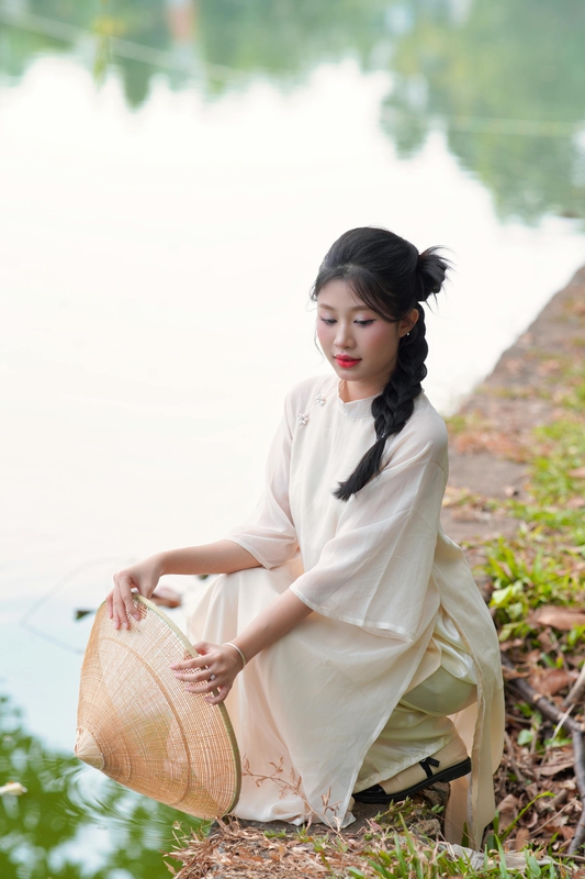 Cô gái, thiếu nữ, Việt Nam, trang phục truyền thống, girl, young woman, Vietnam, traditional costume - Đan Thy Nguyễn Mai 3