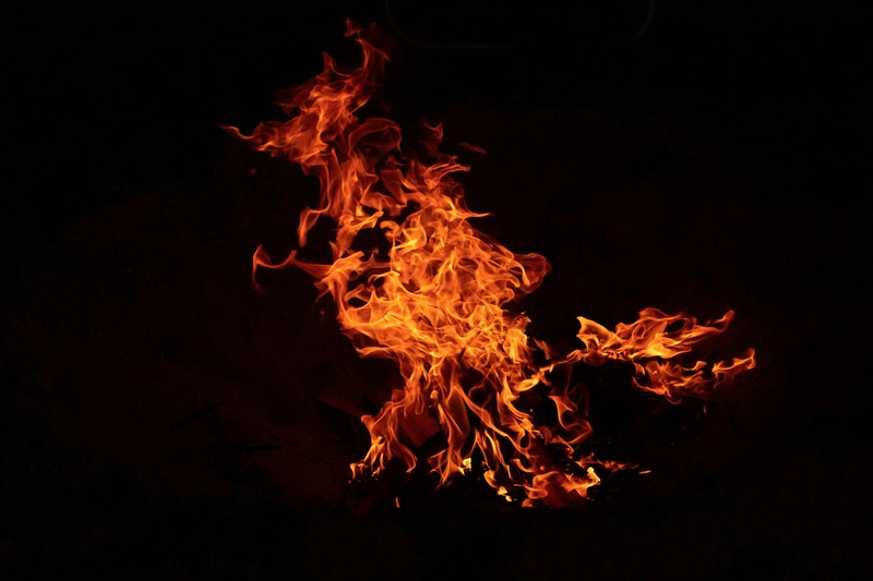 Lửa, ngọn lửa, lửa trừu tượng, u ám, fire, flame, abstract fire, dark- Hanah Tomlinson