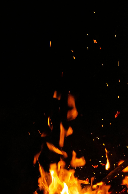 Lửa, ngọn lửa, lửa trừu tượng, u ám, fire, flame, abstract fire, dark- Laura Reed