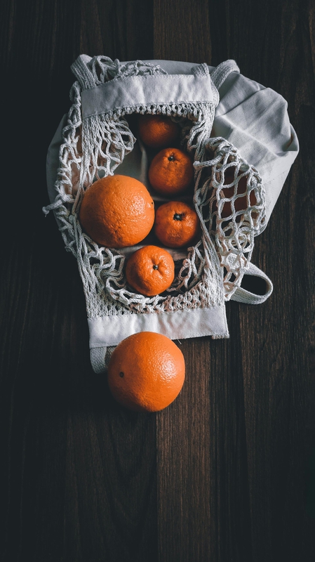 Chanh, quýt, cam, trái cây, giỏ lưới, giỏ, lemon, orange, tangerine, fruit, mesh basket, basket- Neslihan Ercan