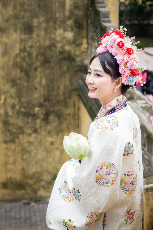 Cô gái, thiếu nữ, Việt Nam, trang phục truyền thống, girl, young woman, Vietnam, traditional costume - Anh Tuan 5