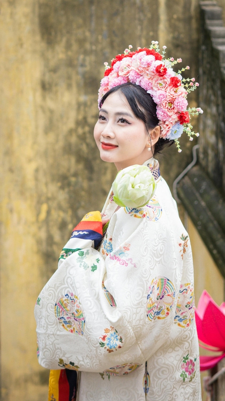 Cô gái, thiếu nữ, Việt Nam, trang phục truyền thống, girl, young woman, Vietnam, traditional costume - Anh Tuan 3