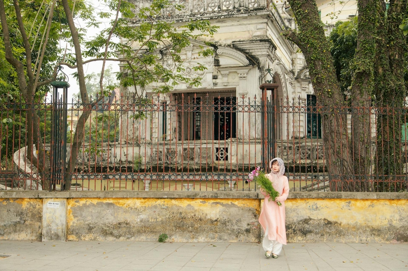 Cô gái, con gái, thiếu nữ, girl, Việt Nam, áo dài, truyền thống, traditional, Hồ Gươm, Hà Nội - Dang Hong 69
