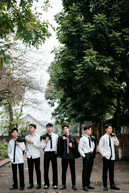 Học sinh, kỷ yếu, tập thể, bạn bè, kỷ niệm, vui vẻ, students, yearbook, group, friends, memories, fun - Green odette 7