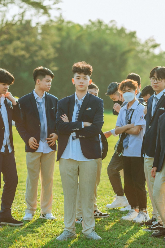 Học sinh, sinh viên, tập thể, bạn bè, kỷ niệm, vui vẻ, students, group, friends, memories, fun - HONG SON 1