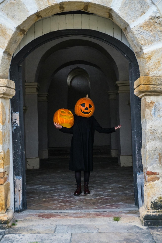 Lễ hội hóa trang, nhân vật , kinh dị, khuôn mặt bí đỏ, halloween, character, horror, pumpkin face - Juan Felipe Ramírez 9