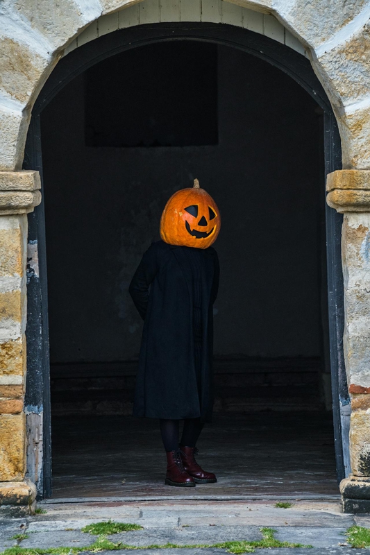 Lễ hội hóa trang, nhân vật , kinh dị, khuôn mặt bí đỏ, halloween, character, horror, pumpkin face - Juan Felipe Ramírez 24