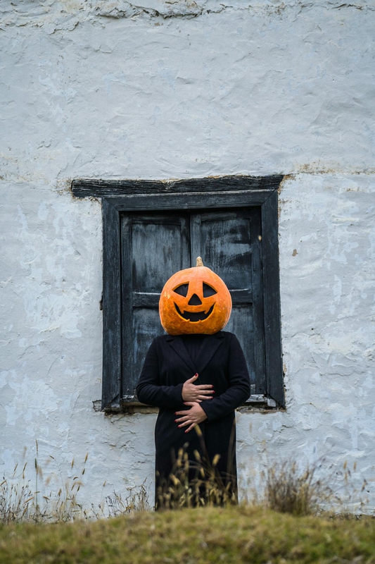 Lễ hội hóa trang, nhân vật , kinh dị, khuôn mặt bí đỏ, halloween, character, horror, pumpkin face - Juan Felipe Ramírez 28
