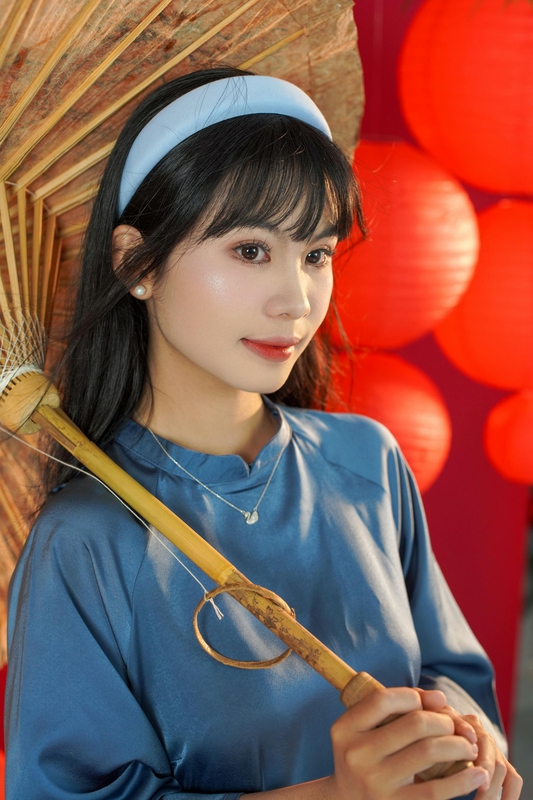 Cô gái, thiếu nữ, Việt Nam, trang phục truyền thống, girl, young woman, Vietnam, traditional costume - Đan Thy Nguyễn Mai 23