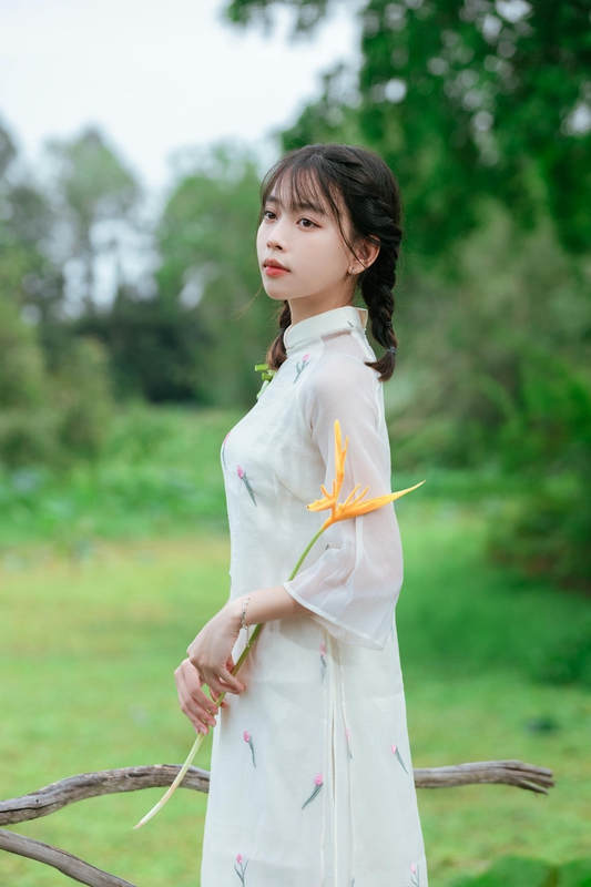 Cô gái, thiếu nữ, Việt Nam, trang phục truyền thống, girl, young woman, Vietnam, traditional costume - Đan Thy Nguyễn Mai 47