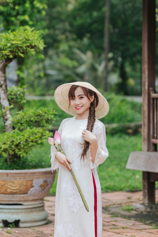 Cô gái, thiếu nữ, Việt Nam, trang phục truyền thống, girl, young woman, Vietnam, traditional costume - Đan Thy Nguyễn Mai 44