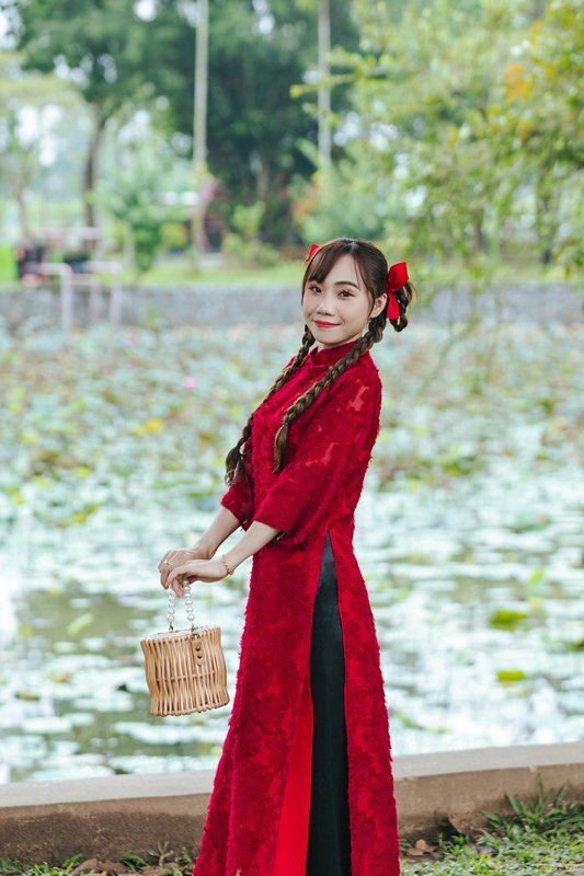 Cô gái, thiếu nữ, Việt Nam, trang phục truyền thống, girl, young woman, Vietnam, traditional costume - Đan Thy Nguyễn Mai 38