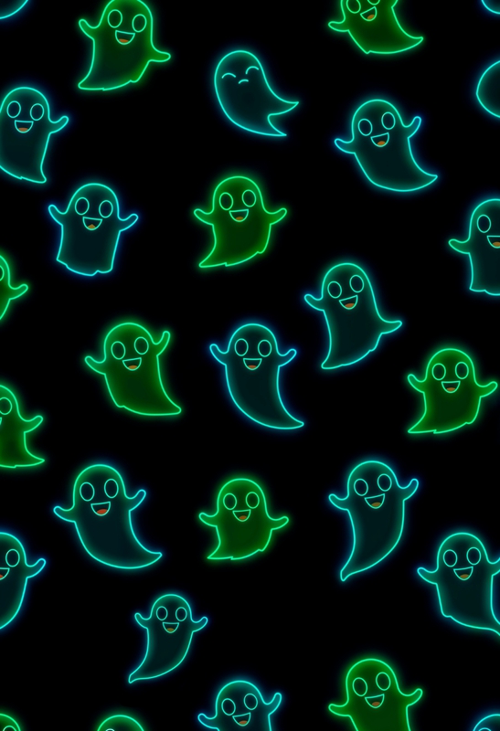 Halloween, hình nền, họa tiết, con ma, wallpaper, pattern, ghost - HPDorn 5