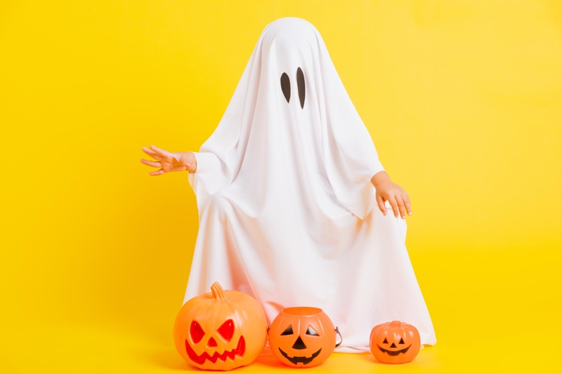 Halloween, hóa trang, con ma, dễ thương, hài hước, costume, ghost, cute, funny - Tiny 8
