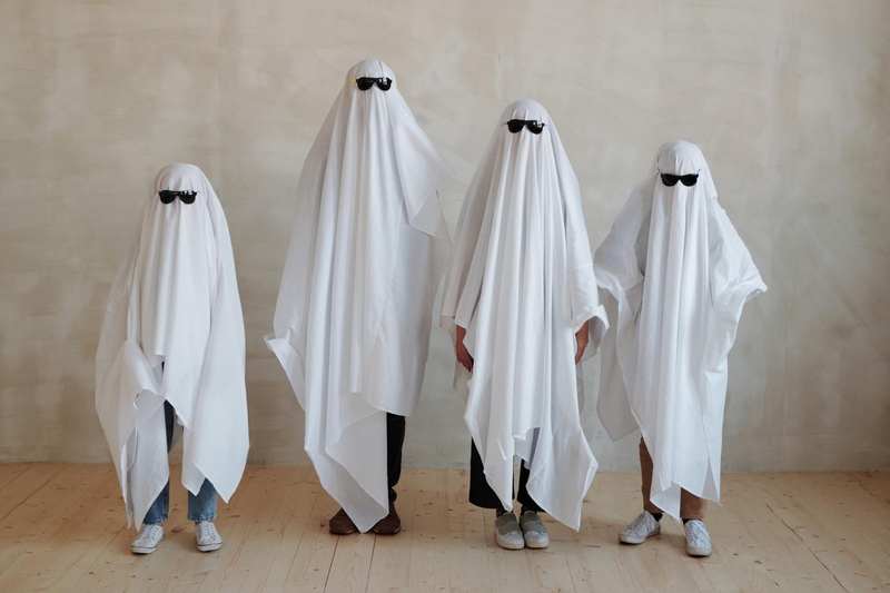 Halloween, hóa trang, con ma, dễ thương, hài hước, costume, ghost, cute, funny - Tiny 2