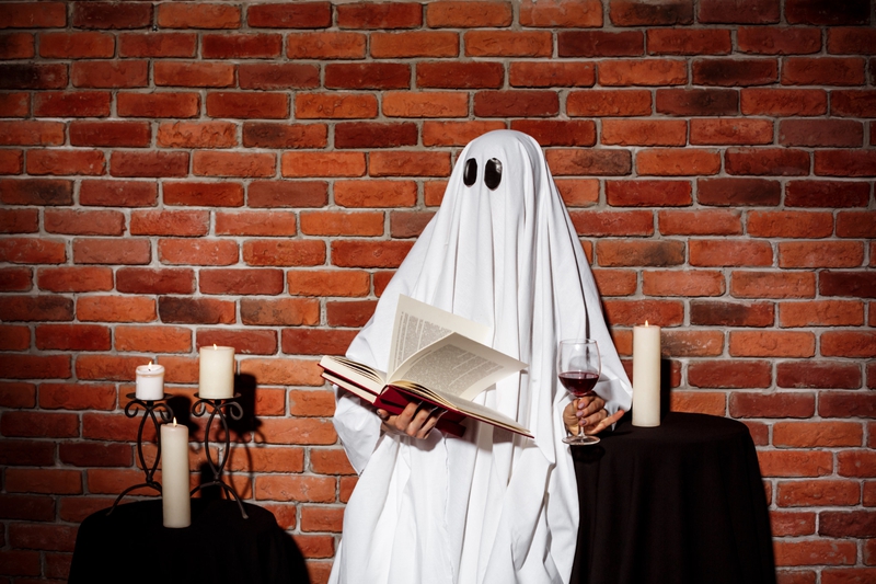 Halloween, hóa trang, con ma, dễ thương, hài hước, costume, ghost, cute, funny - Tiny 7