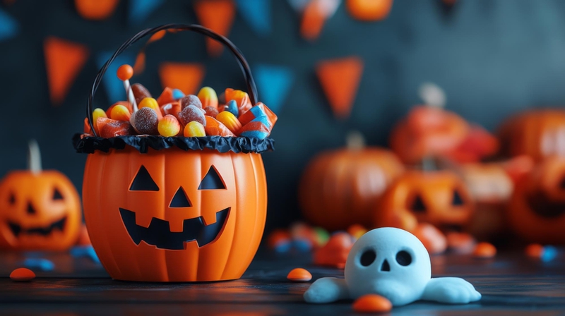 Halloween, bí đỏ, kinh dị, trang trí halloween, lễ hội, pumpkin, horror, halloween decoration, festival - Venan 6
