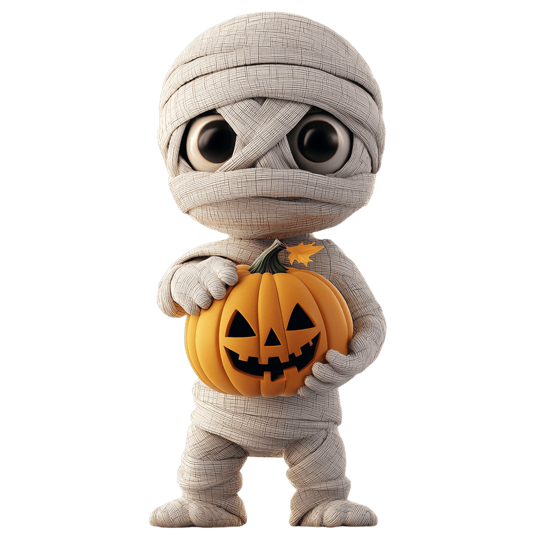 Halloween, xác ướp, con ma, nhân vật, bí đỏ, mummy, ghost, character, pumpkin - Alexas_Fotos