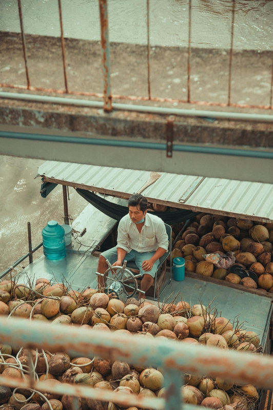 Người dân, lao động, miền quê, sông nước, thuyền, people, workers, countryside, rivers, boats- Vien_beos 3