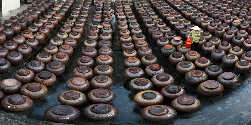 Làm mắm, làng nghề, cái lu, làng nghề thủ công, craftvillage, making fish sauce, craft village, jar- xuanduongvan87 2