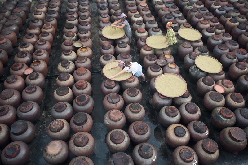 Làm mắm, làng nghề, cái lu, làng nghề thủ công, craftvillage, making fish sauce, craft village, jar- xuanduongvan87 3