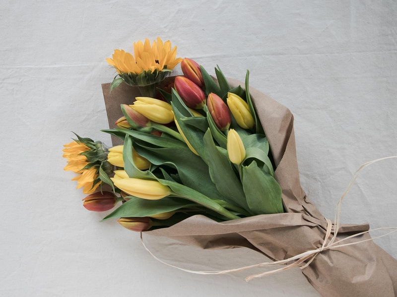Tulip, sách, book, nhật kí, notebook, hoa, flower- hudsoncrafted 1