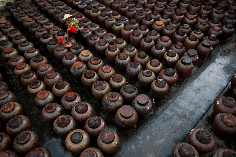 Làm mắm, làng nghề, cái lu, làng nghề thủ công, craftvillage, making fish sauce, craft village, jar- xuanduongvan87 1