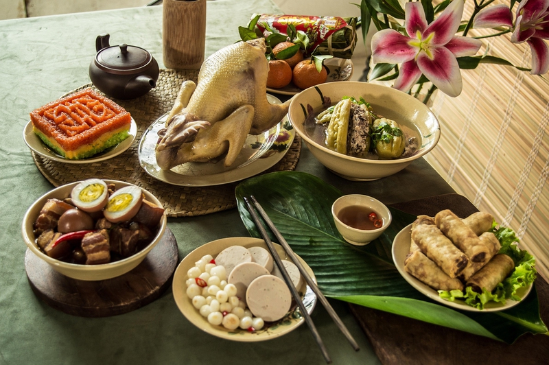 Mâm cúng, Offering tray, đồ ăn, Việt Nam, truyền thống, tết, food, Vietnam, tradition, Tet- PHAMgraphy 1
