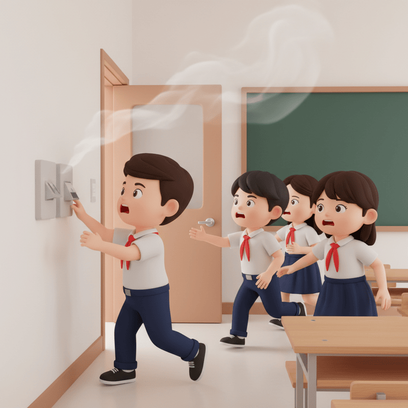 Một nhóm học sinh nam và nữ khoảng 10 tuổi, người Việt Nam, da...