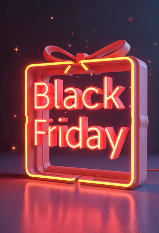 hộp quà, phát sáng, black friday, đen neon, 3D, ánh sáng,  gift box, glow, black friday, neon black, 3D, light