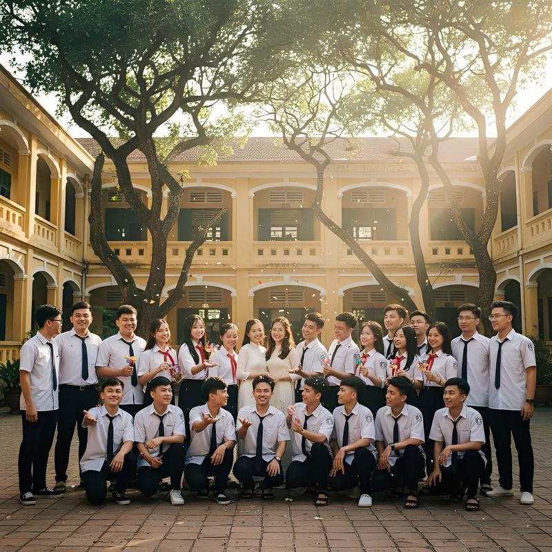 Kỷ yếu, cô giáo, học sinh, bạn bè,  cấp 3, thanh xuân, student, school 3