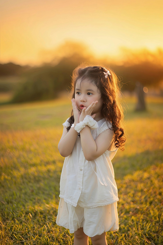 Em bé, trẻ em, con gái, girl, kids, chụp ảnh, vui vẻ- Mochi mochi