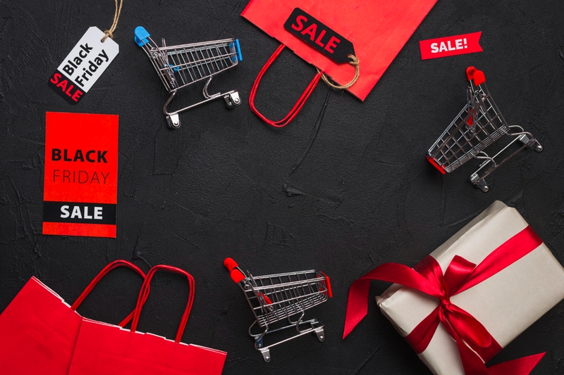 Giảm giá, xe đẩy, giỏ hàng, túi xách, mua sắm, shopping, market, sale, black friday, fashion -  annariaboshapko 8