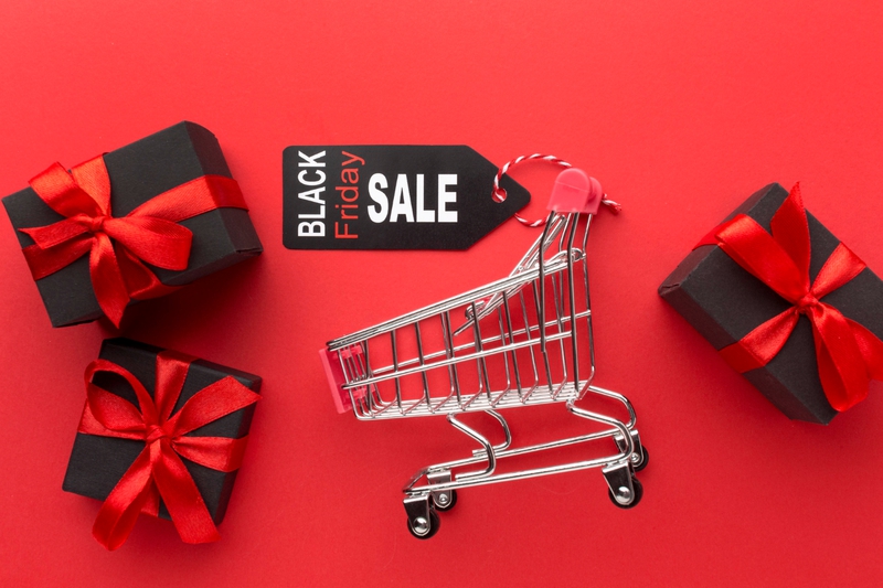 Giảm giá, xe đẩy, giỏ hàng, túi xách, mua sắm, shopping, market, sale, black friday, fashion -  annariaboshapko 5