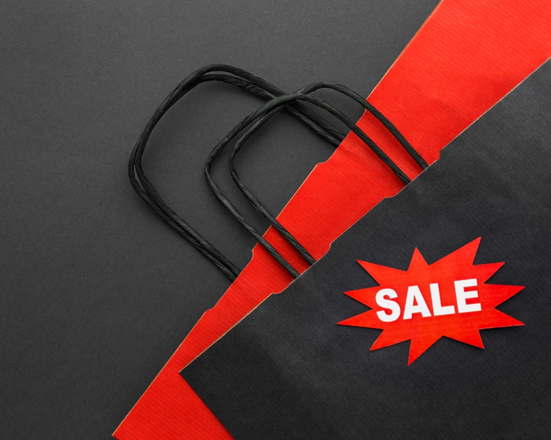 Giảm giá, xe đẩy, giỏ hàng, túi xách, mua sắm, shopping, market, sale, black friday, fashion -  annariaboshapko 22