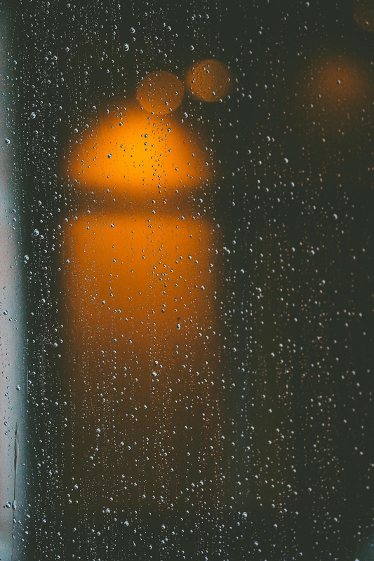Đèn, mưa, hạt mưa, giọt nước, rain, raindrops, water drops - el jusuf