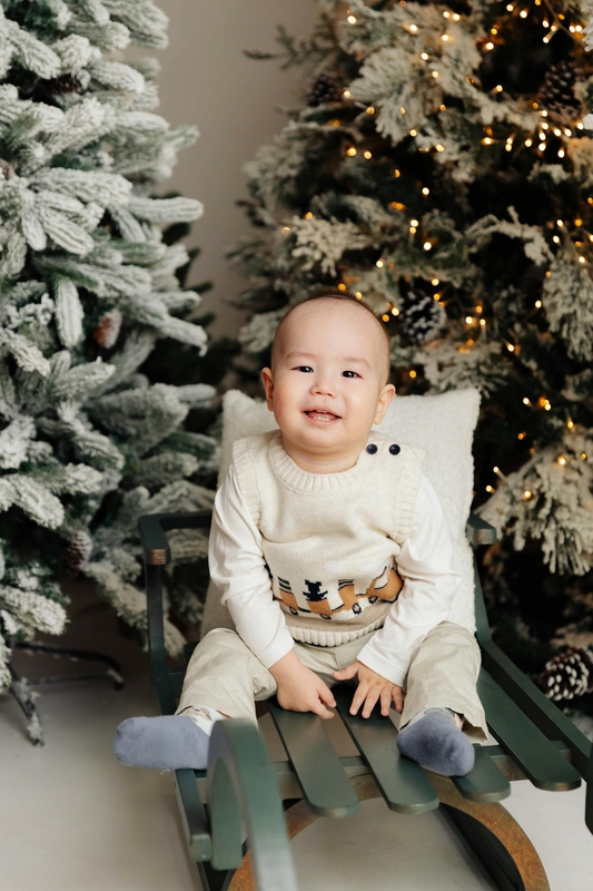 Em bé, trẻ em, bé trai, chụp giáng sinh, hộp quà, baby, children, boy, Christmas photography, gift boxes -  21zere 8