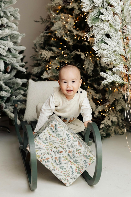 Em bé, trẻ em, bé trai, chụp giáng sinh, hộp quà, baby, children, boy, Christmas photography, gift boxes -  21zere 9