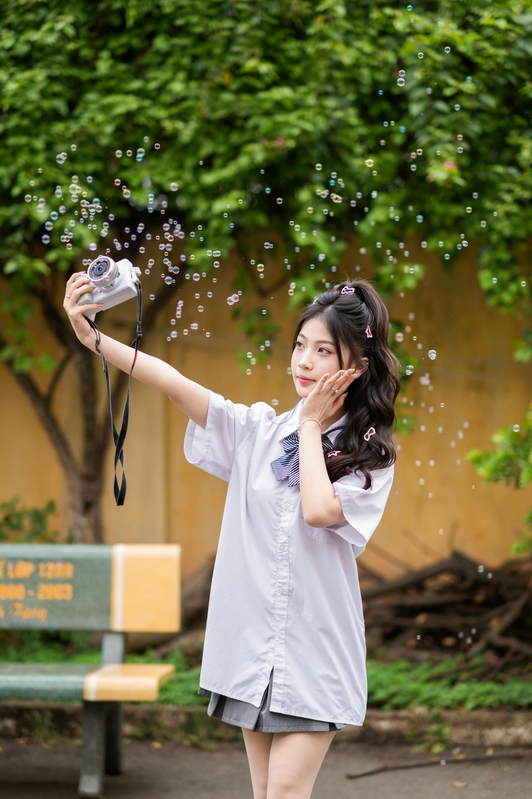 Kỷ yếu, học sinh, student, school, con gái, girl, Việt Nam - chuotanhls 9