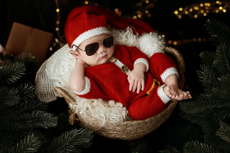 Em bé, trẻ em, giáng sinh, sinh nhật, birthday, girl, kid, baby, studio, christmas, noel - Foden Nguyen 11
