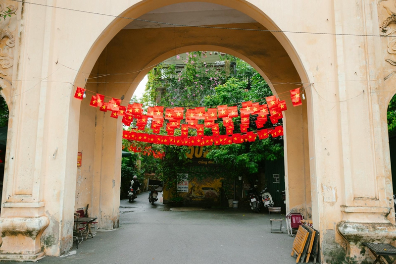 Cờ đỏ, quốc kỳ, đường, flag, national flag, road- HONG SON 6