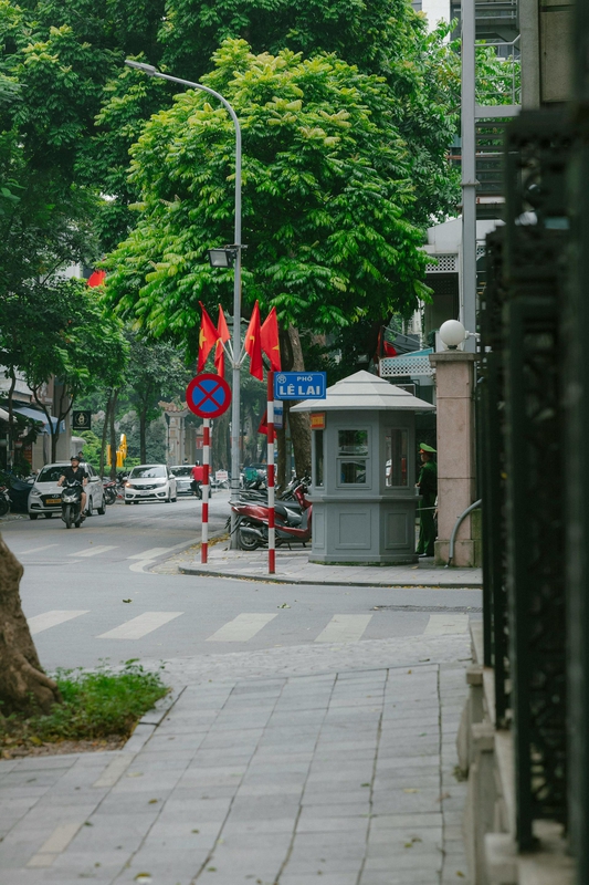 Cờ đỏ, quốc kỳ, đường, flag, national flag, road- HONG SON 7