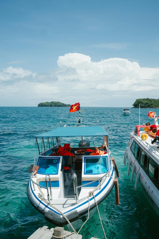 Cano, thuyền, Việt Nam, biển, canoe, boat,sea - HONG SON